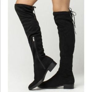 Circus by Sam Edelman Black Over the Knee Boots